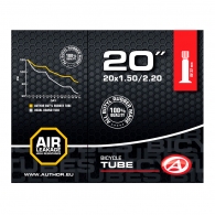 Camera bicicleta AUTHOR A 20x1.5-2.2 AV    thumbnav 1